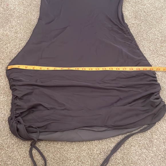 Free People Day to Night Slip Dress, Anthracite, sz M - Picture 13 of 14